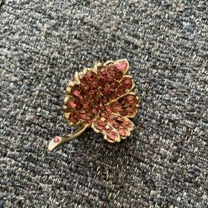 Beautiful Purple Stoned Broach